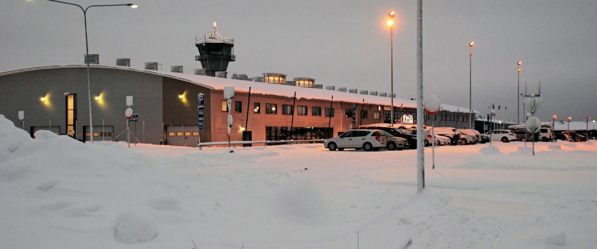 Lufthansa Airlines KTT Terminal – Kittilä Airport