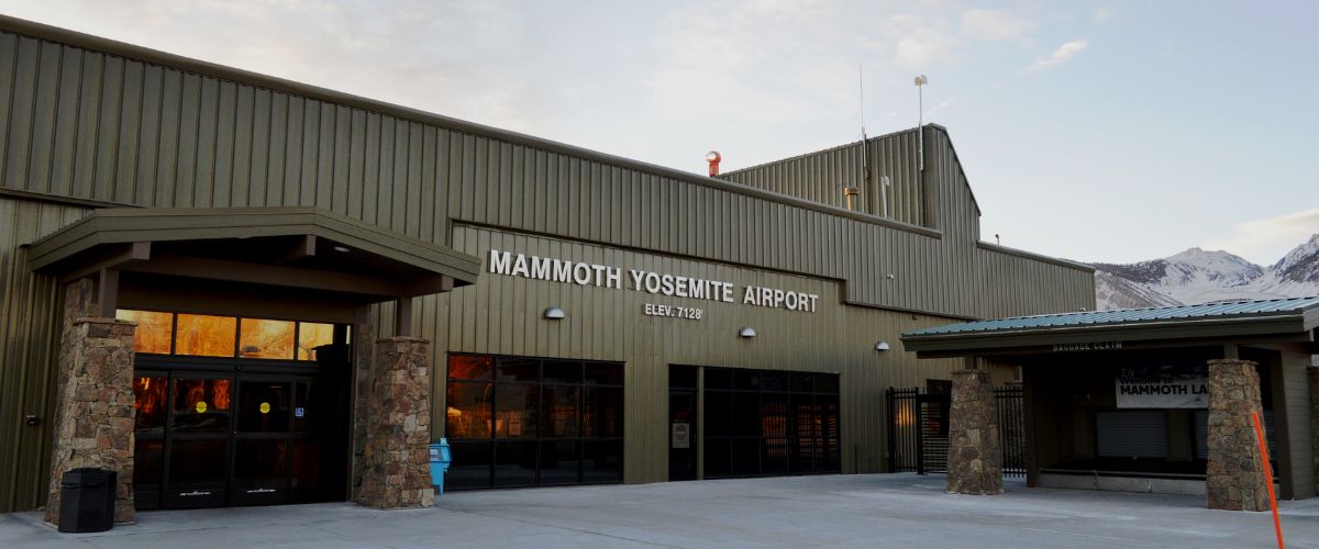 Delta Airlines MMH Terminal – Mammoth Yosemite Airport