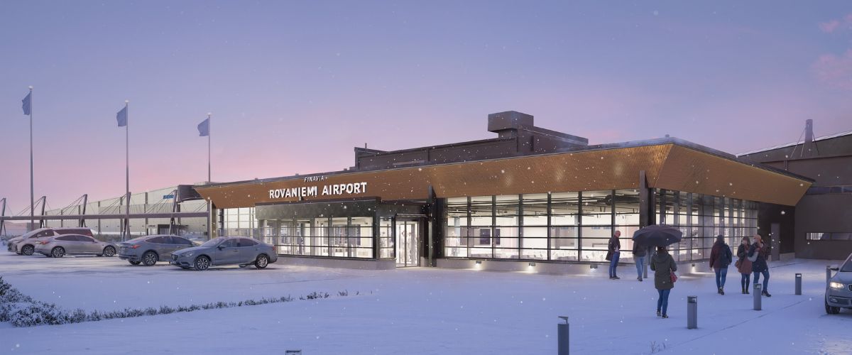 Air France RVN Terminal – Rovaniemi Airport